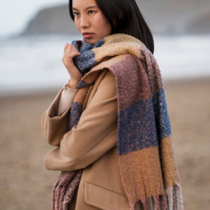 The Sienna Multi-Tonal Bouclé Scarf